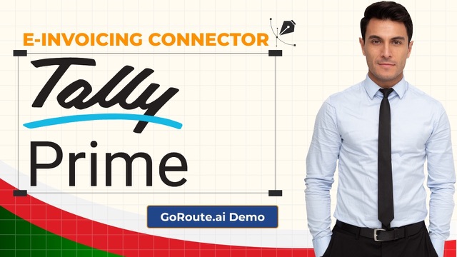 TallyPrime Connector Demo — GoRoute tutorial recording thumbnail